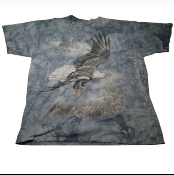 Eagle Soaring The Mountian Shirt Rare Sz XL - Picture 1 of 5